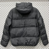 25-26 LT871 NK Black Hooded Cotton Coat #棉衣