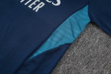 25-26 ARS Royal blue Half Pull Tracksuit #B25102(半拉链)