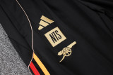 25-26 ARS Black Half Pull Tracksuit #B25113(半拉链)