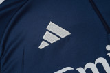 25-26 ARS Royal blue Half Pull Tracksuit #B25102(半拉链)