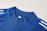 2025 AD Fancy blue Half Pull Tracksuit #AB09 (半拉链)