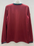 26-27 Portugal Home Long Sleeve Soccer Jersey (长袖)