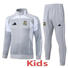 25-26 RMA Gray Kids Jacket Tracksuit #E25183(童装)