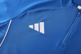 2025 AD Fancy blue Half Pull Tracksuit #AB09 (半拉链)