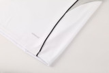 2025 AD White Half Pull Tracksuit #AB09 (半拉链)
