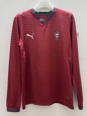 26-27 Portugal Home Long Sleeve Soccer Jersey (长袖)