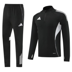 2025 AD Black Half Pull Tracksuit #AB09 (半拉链)