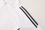 2025 AD White Half Pull Tracksuit #AB09 (半拉链)