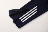 2025 AD Fancy blue Half Pull Tracksuit #AB09 (半拉链)