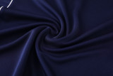 2025 AD Royal blue Half Pull Tracksuit #AB09 (半拉链)