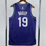 25-26 JAZZ BAILEY #19 Purple Top Quality Hot Pressing NBA Jersey