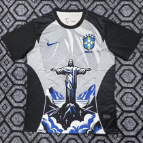 25-26 Brazil Blue Grey Special Edition Training shirts (女神)