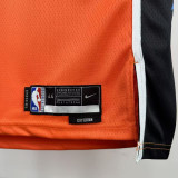 25-26 Clippers GEORGE #13 Orange City Edition Top Quality Hot Pressing NBA Jersey