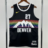 25-26 Nuggets MURRAY #27 Black City Edition Top Quality Hot Pressing NBA Jersey