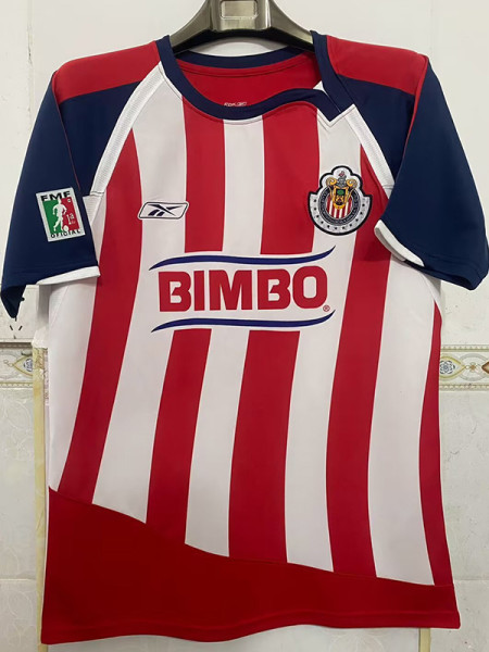 2007-2008 Chivas Guadalajara Home Retro Soccer Jersey