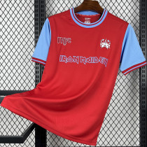 25-26 West Ham Iron Maiden 50th Anniversary Fans Soccer Jersey