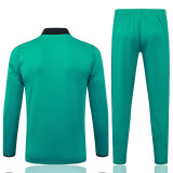 25-26 LIV Green Half Pull Tracksuit #B25132(半拉链)