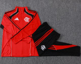 25-26 Flamengo Red Half Pull Tracksuit #B25120(半拉链)