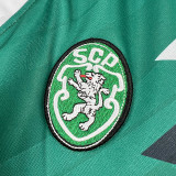 25-26 Sporting Lisbon Green Casual Edition Training shirts