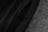 25-26 Brazil Black Half Pull Tracksuit #B25131(半拉链)