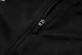 25-26 Brazil Black Half Pull Tracksuit #B25131(半拉链)