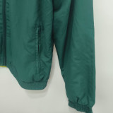 1992 Norwich City Green & Fluorescent green Retro Double Sided Windbreaker (双面风衣)