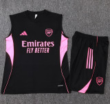 25-26 ARS Black Tank top and shorts suit #D25236