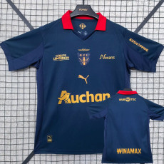 25-26 RC Lens Fourth Fans Soccer Jersey (全广告)
