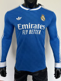 25-26 RMA Third Long Sleeve Player Version Soccer Jersey (长袖球员)