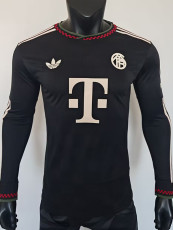 25-26 Bayern Third Long Sleeve Player Version Soccer Jersey (长袖球员)