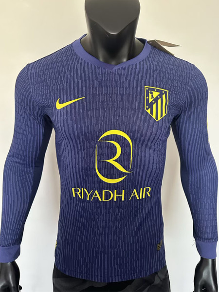 25-26 ATM Away Long Sleeve Player Version Soccer Jersey (长袖球员)
