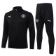 25-26 Man City Black Half Pull Tracksuit #B25133(半拉链)