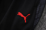 25-26 ACM Black Half Pull Tracksuit #B25128(半拉链)