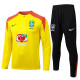 25-26 Brazil Yellow Half Pull Tracksuit #B25134(半拉链)