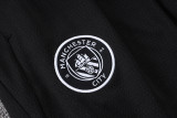 25-26 Man City Black Half Pull Tracksuit #B25133(半拉链)