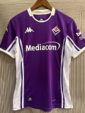 25-26 Fiorentina Home Fans Soccer Jersey (广告版)