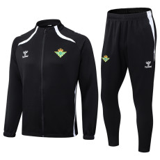 25-26 Real Betis Black Jacket Tracksuit