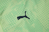 25-26 Man City Light green Training Short Suit #D25268