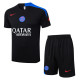 25-26 PSG Black Training Short Suit #D25255