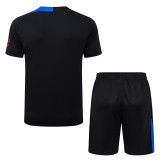 25-26 PSG Black Training Short Suit #D25255