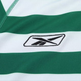 2003-2004 Sporting Lisbon Home Kids Retro Soccer Jersey