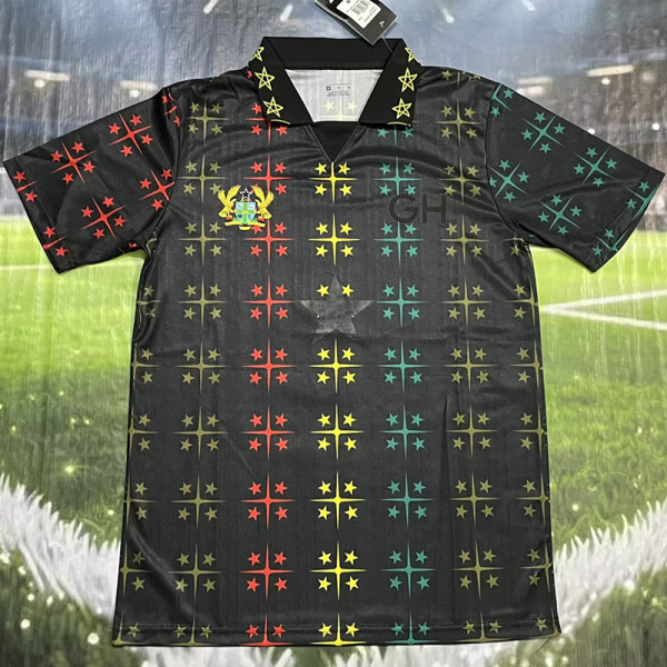 26-27 Ghana Black Special Edition Fans Training shirts