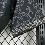 2025 Ecuador Black 100th Anniversary Goalkeeper Soccer Jersey (花图案)