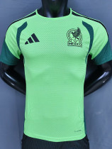 26-27 Mexico Fluorescent Green Player Version Training shirts