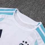 26-27 Argentina White Player Version Training Short Suit (球员短套装)#D2603