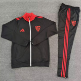 25-26 Sevilla Black Jacket Tracksuit