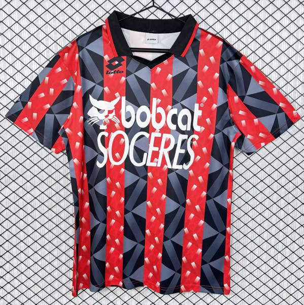 1993-1994 OGC Nice Home Retro Soccer Jersey