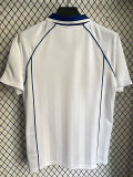 2025 Ad Three Stripes Classic Edition White Polo Short Sleeve (经典版)