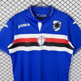2015-2016 Sampdoria Home Retro Soccer Jersey