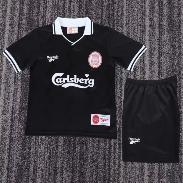 1996-1997 LIV Third Kids Retro Soccer Jersey